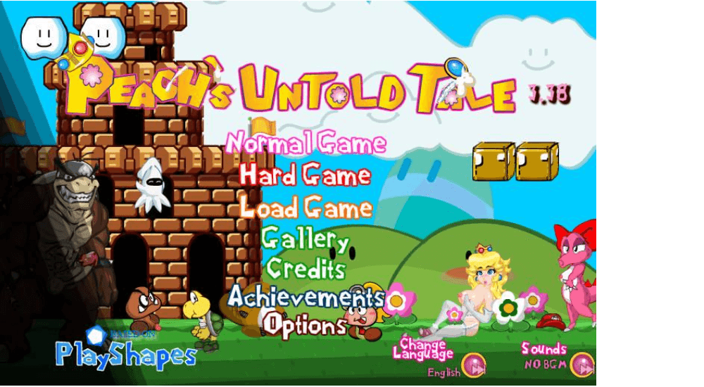 Peach&rsquo;s Untold Tale &mdash; online erotic flash game