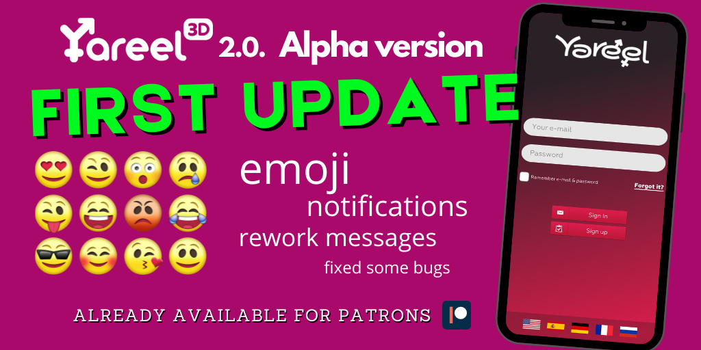 alpha update