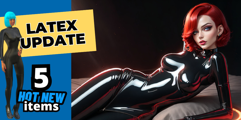 Latex Update post Sexy Latex Costumes in the video game for adults