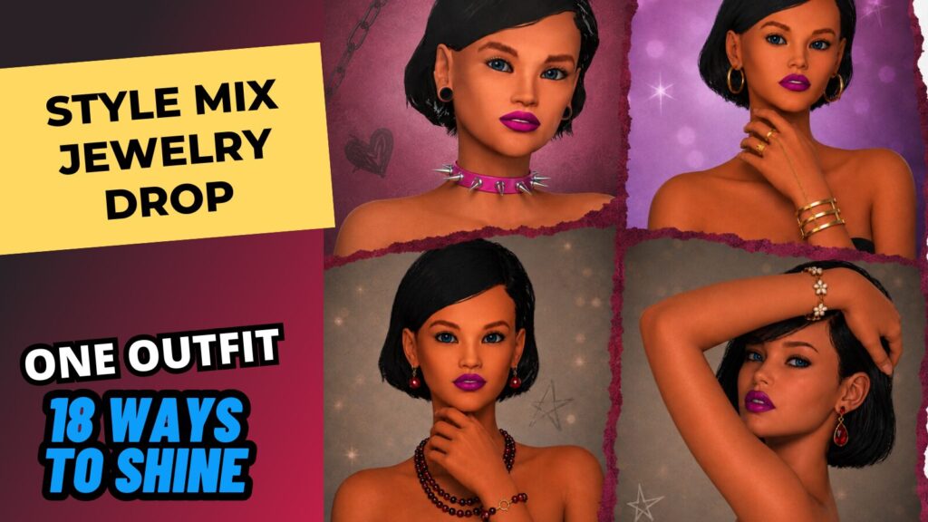 Main banner post style mix New jewelry Drop