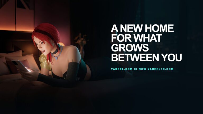 Yareel به Yareel3D.com منتقل میشود Kate — Yareel.com اکنون Yareel3D.com است